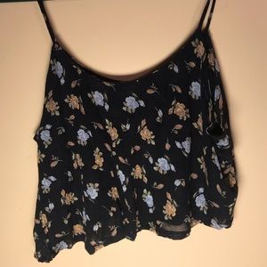 •FOREVER 21 Flowy Cropped Tank• Size Medium•